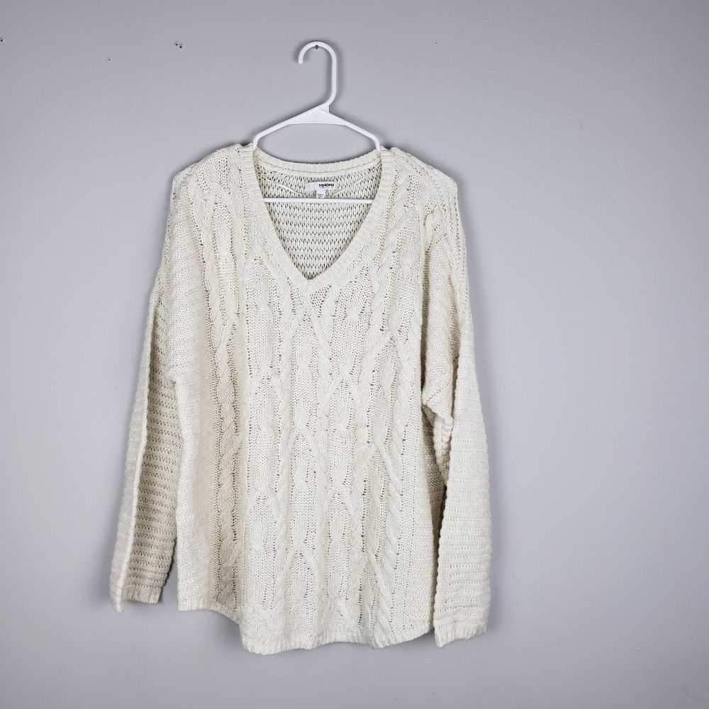 EUC-  Eggshell Sonoma sweater